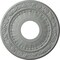 Ekena Millwork Nadia Ceiling Medallion (Fits Canopies up to 4 7/8"), 12 1/8"OD x 3 5/8"ID x 7/8"P, Primed White CM12NA - alternate 1
